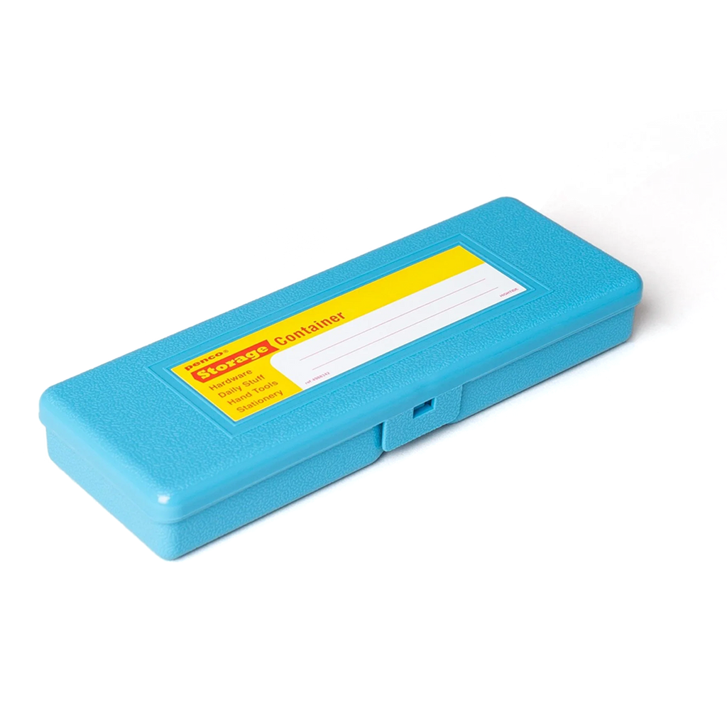 HIGHTIDE PENCO PEN CASE STORAGE CONTAINER: LIGHT BLUE